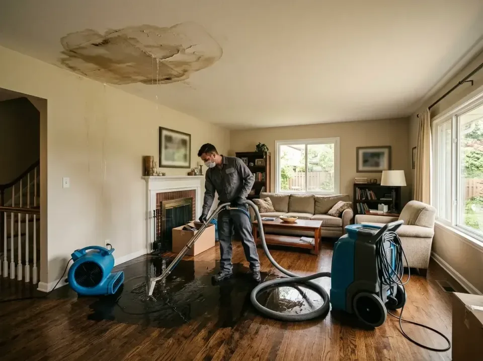 attic-pipe-burst-ceiling-drip-008 — frequently asked questions, Water Damage Restoration & Carpet Care in Canonsburg, PA